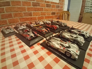 Audi Le Mans győztes versenyautó modellek 1:43 - kép 7