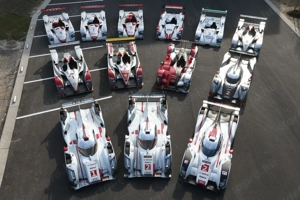 Audi Le Mans győztes versenyautó modellek 1:43 - kép 6