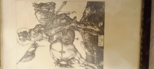 Albert dürer: Szent györgy és a sárkány (másolat) - kép 2