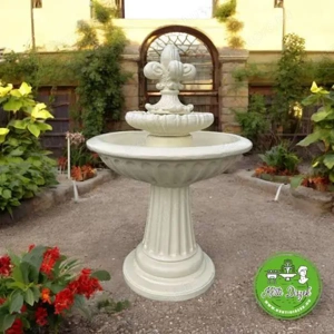 Liliomos kerti szökőkút - kép 3