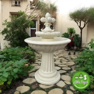 Liliomos kerti szökőkút - kép 2