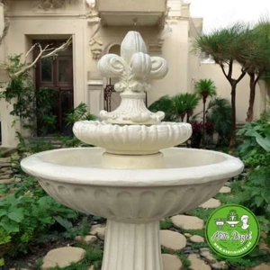 Liliomos kerti szökőkút - kép 4