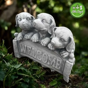 Welcome tábla kiskutyás - kép 2