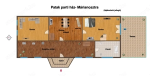 Börzsöny-Márianosztrán eladó patak parti ház - kép 16