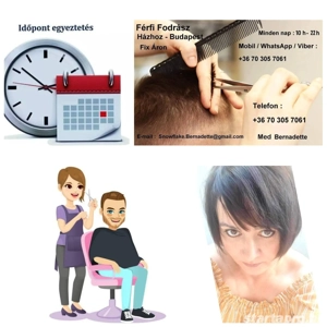 Fodrász -- Barber Házhoz Budapest összes kerületeibe 