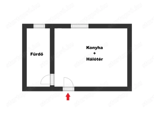 Tiszaújvárosban újépítésű, stúdió lakás kiadó!  - kép 7