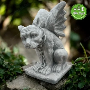 Gargoyle kutya szárnyakkal - kép 4