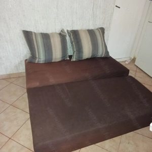 Új Bonell rugós tini méretű kanapé+franciaágykeret ráccsal