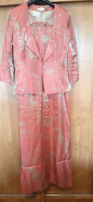 Elegáns, 3 részes selyem kosztüm 40-es méretben eladó. - kép 2