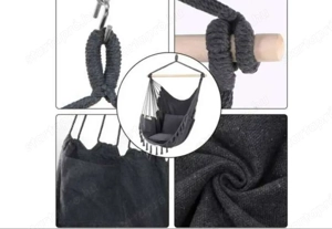 Függő szék szürke színben új - kép 3