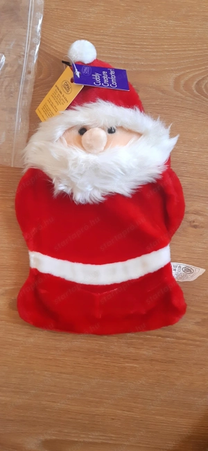 Új! Télapónak "álcázott" ágyba való melegítő eladó.