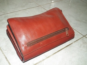 Újszerű Monarchy valódi bőrtáska bőr táska autóstáska autós kis táska - kép 6