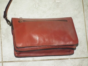 Újszerű Monarchy valódi bőrtáska bőr táska autóstáska autós kis táska - kép 8