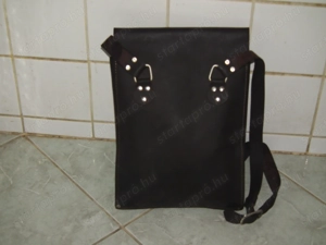 Szép retró katonai táska férfi bőrtáska bőr táska válltáska nr.1 - kép 2