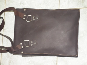 Szép retró katonai táska férfi bőrtáska bőr táska válltáska nr.1 - kép 4