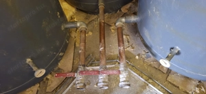 1500 literes puffertartályok, a hozzájuk tartozó réz szerelvényekkel - kép 5