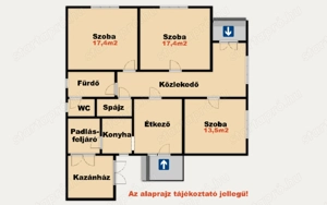 Kunbaja, tágas családi otthon nagy telekkel eladó! - kép 2