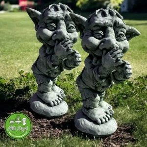 Vicces kerti manó, mutogatós, kerti törpe - kép 4