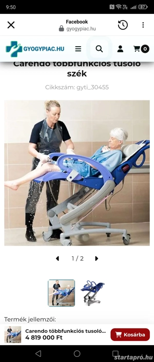 Carendo elektromos fürdetősz k 