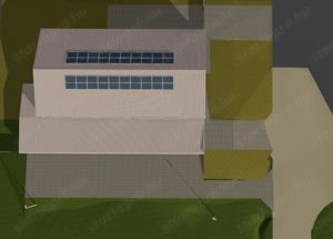 Baja ipari területén rezsimentes telephely céggel vagy anélkül eladó! - kép 14