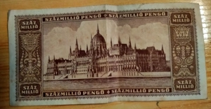 Használt pengő papírpénzek és érmék - kép 11