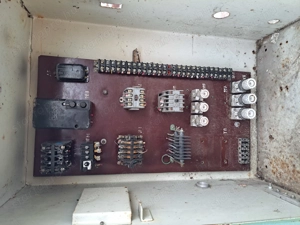 Eladó villamos kapcsoló szekrény Rittal elektromos elosztó 50x83x37 - kép 3