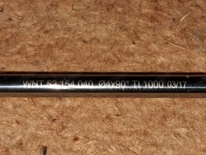 Eladó új WNT D4-90 fok VHM Ti1000 bevonatos maró. - kép 2