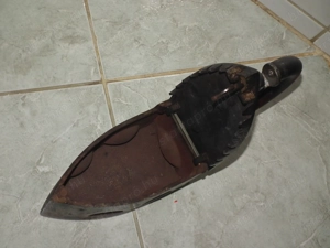 Szép régi parazsas szenes vasaló nr.1 - kép 6