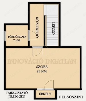 Kíváló adottság, kert, terasz, garázs, belső 2 szintes lakás eladó! - kép 11