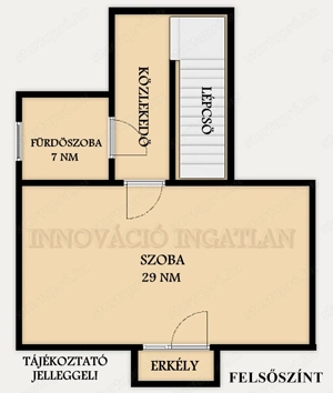 Kíváló adottság, kert, terasz, garázs, belső 2 szintes lakás eladó! - kép 12