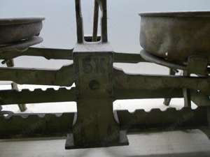 Régi 5 kg os piaci kofa mérleg - dekorció - - kép 2