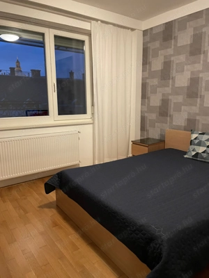 A Deák térnél panorámás nagy teraszos lakás kiadó! - kép 12