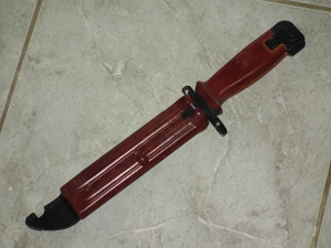 NOS Katonai kés AK - bajonett buschcraft kés vadászkés Kalashnikov bajonett túrakés kemping kés