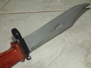 NOS Katonai kés AK - bajonett buschcraft kés vadászkés Kalashnikov bajonett túrakés kemping kés - kép 9