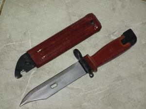 NOS Katonai kés AK - bajonett buschcraft kés vadászkés Kalashnikov bajonett túrakés kemping kés - kép 6