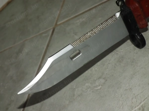 NOS Katonai kés AK - bajonett buschcraft kés vadászkés Kalashnikov bajonett túrakés kemping kés - kép 15