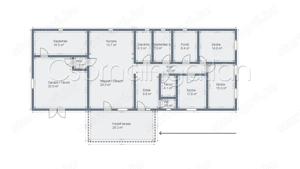 Veszkény - új építésű 3 szoba nappalis ház eladó - kép 4