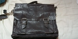 Új Spikes & Sparrow bőr férfi aktatáska - kép 3