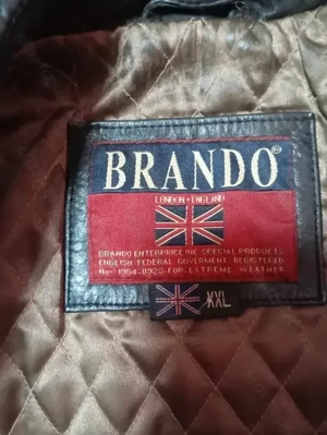 Brando női bőrkabát eladó kifogástalan állapotban. - kép 4