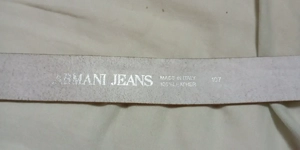 Armani Jeans öv 110 az öv hossza 115,5 a csattal együtt, 35mm széles - kép 4