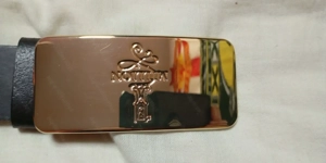 Paco Rabanne One Million valódi, hasított bőr öv. - kép 4