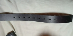 Paco Rabanne One Million valódi, hasított bőr öv. - kép 2