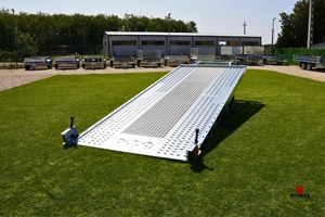 Új 4.7m-es billenős autószállító utánfutó (2700kg) most 2.690.000 Ft helyett 2.490.000 Ft - kép 4