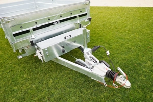 Új hidraulikusan billenő utánfutó (360x170cm - 3500kg) akciósan bruttó 3.499.000 Ft - kép 4