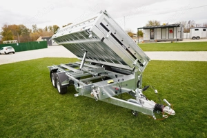 Új hidraulikusan billenő utánfutó (360x170cm - 3500kg) akciósan bruttó 3.499.000 Ft - kép 3