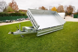 Új hidraulikusan billenő utánfutó (360x170cm - 3500kg) akciósan bruttó 3.499.000 Ft - kép 9