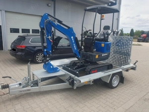 Új 1800kg-os gépszállító utánfutó most 1.590.000 Ft helyett 1.490.000 Ft  - kép 2