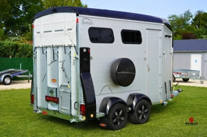 Új Böckmann Portax L K lószállító utánfutó - extrákkal szerelve - csak bruttó 11.000.000 Ft - kép 4