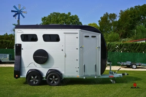 Új Böckmann Portax L K lószállító utánfutó - extrákkal szerelve - csak bruttó 11.000.000 Ft - kép 2