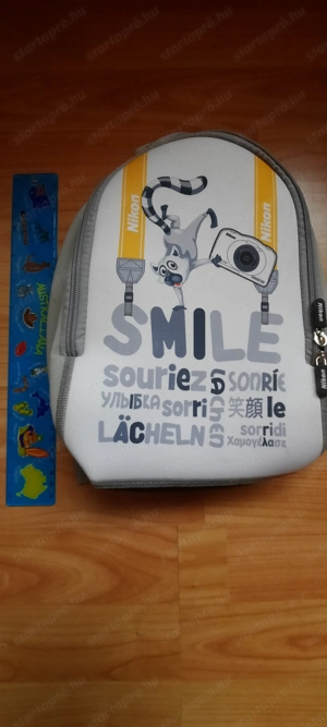 Gyermek táskák - plüss, "katonai" és normál hátizsák kis méretű megkímélt 